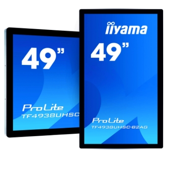 Iiyama 49" PCAP Anti-glare, touchskærm, 15 punkt  Capacitive